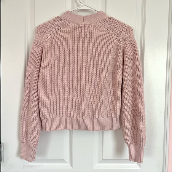 H&M Pink Chunky Knit Cardigan - Picture 3 of 4